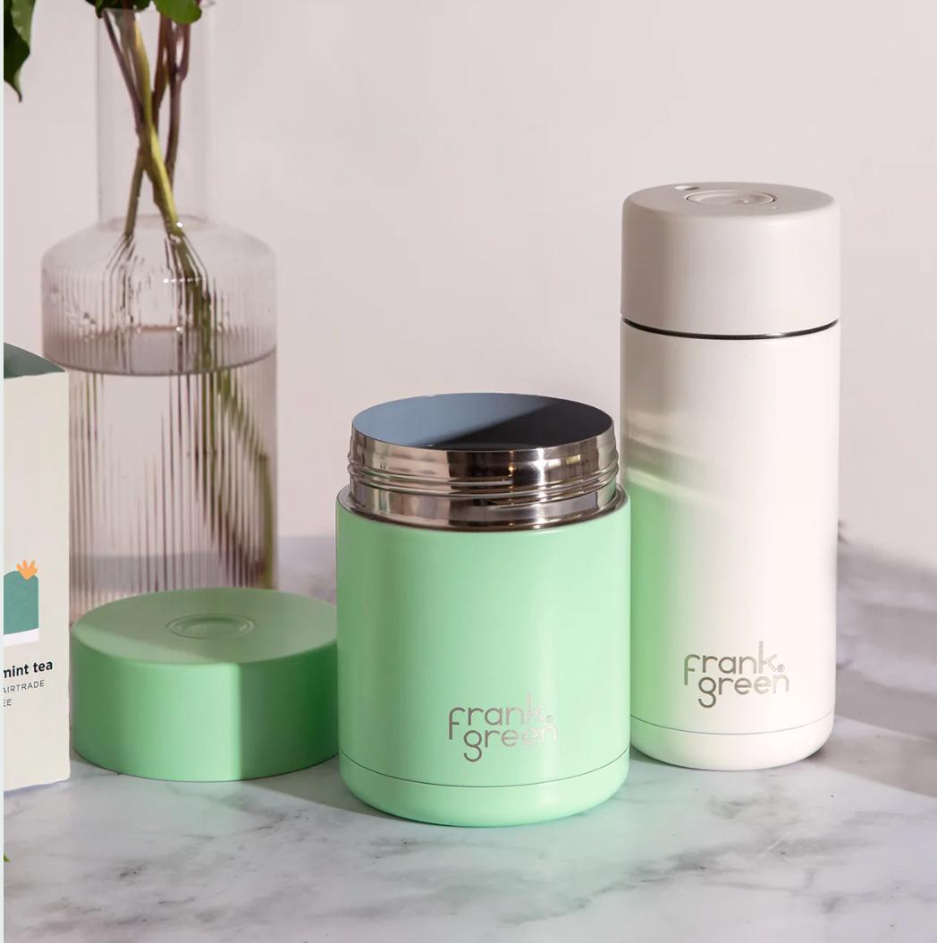Frank Green Insulated Food Container 295ml - Mint Gelato