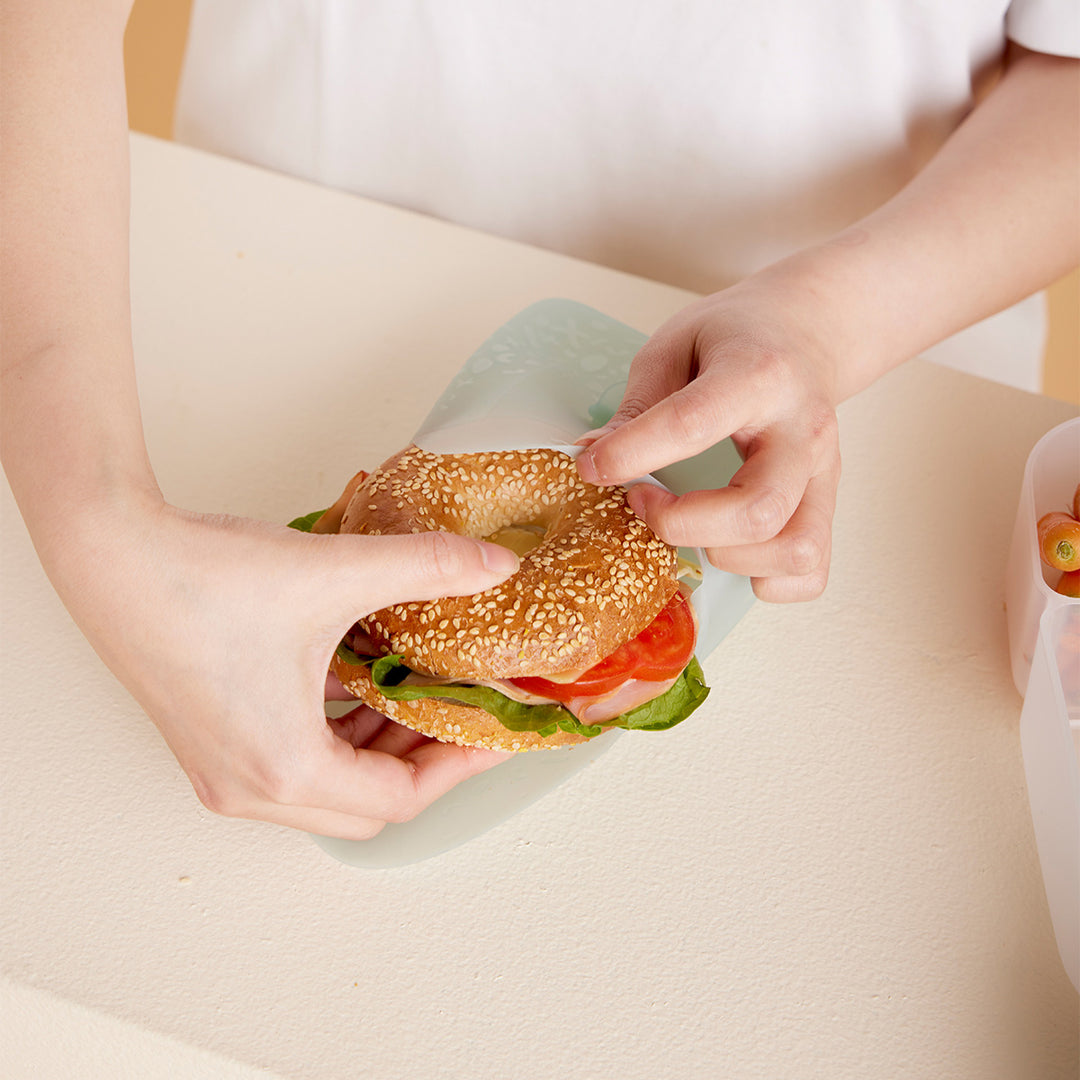 PRE-ORDER - b.box Silicone Lunch Pocket - Forest