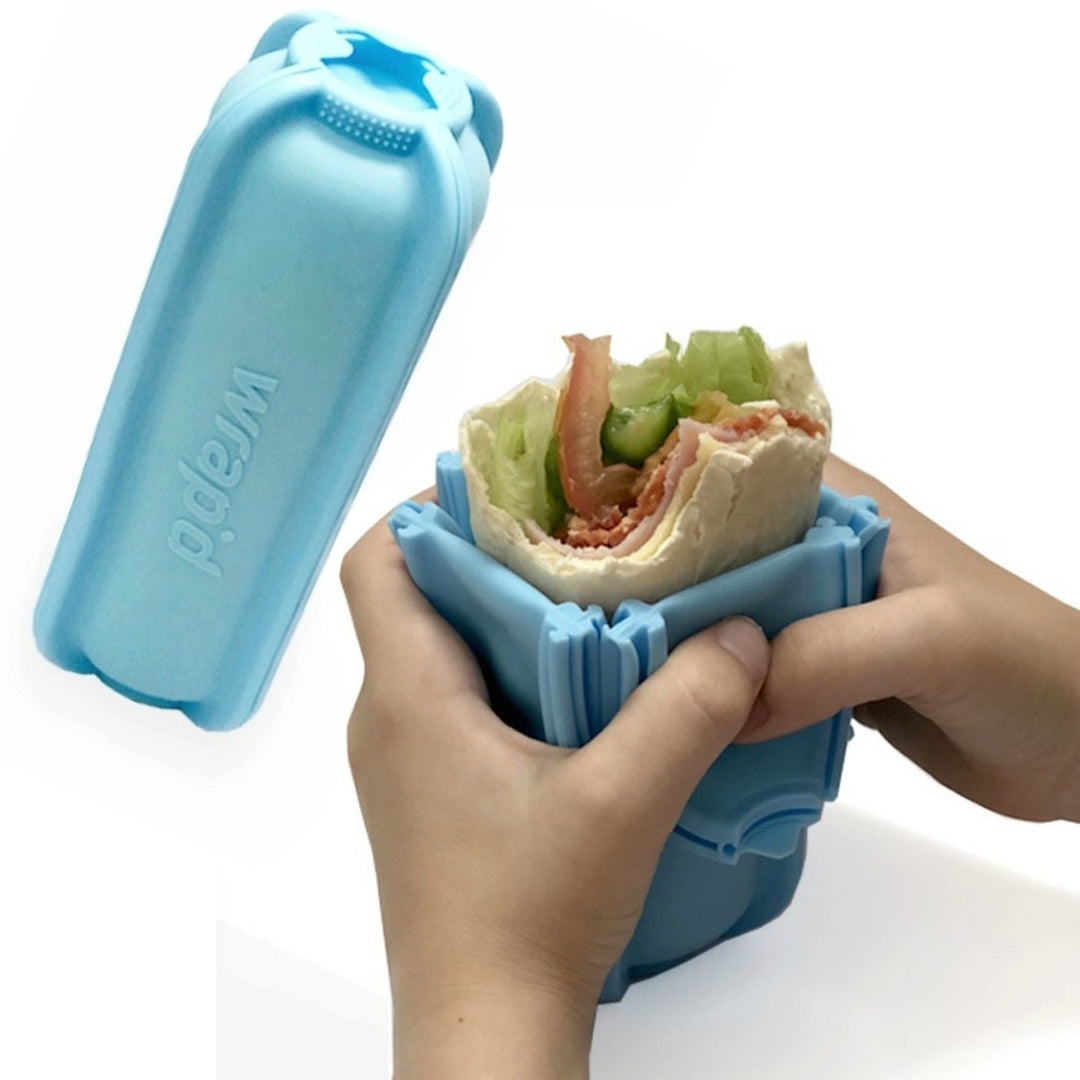 Wrap'd Silicone Wrap Holder - Blue
