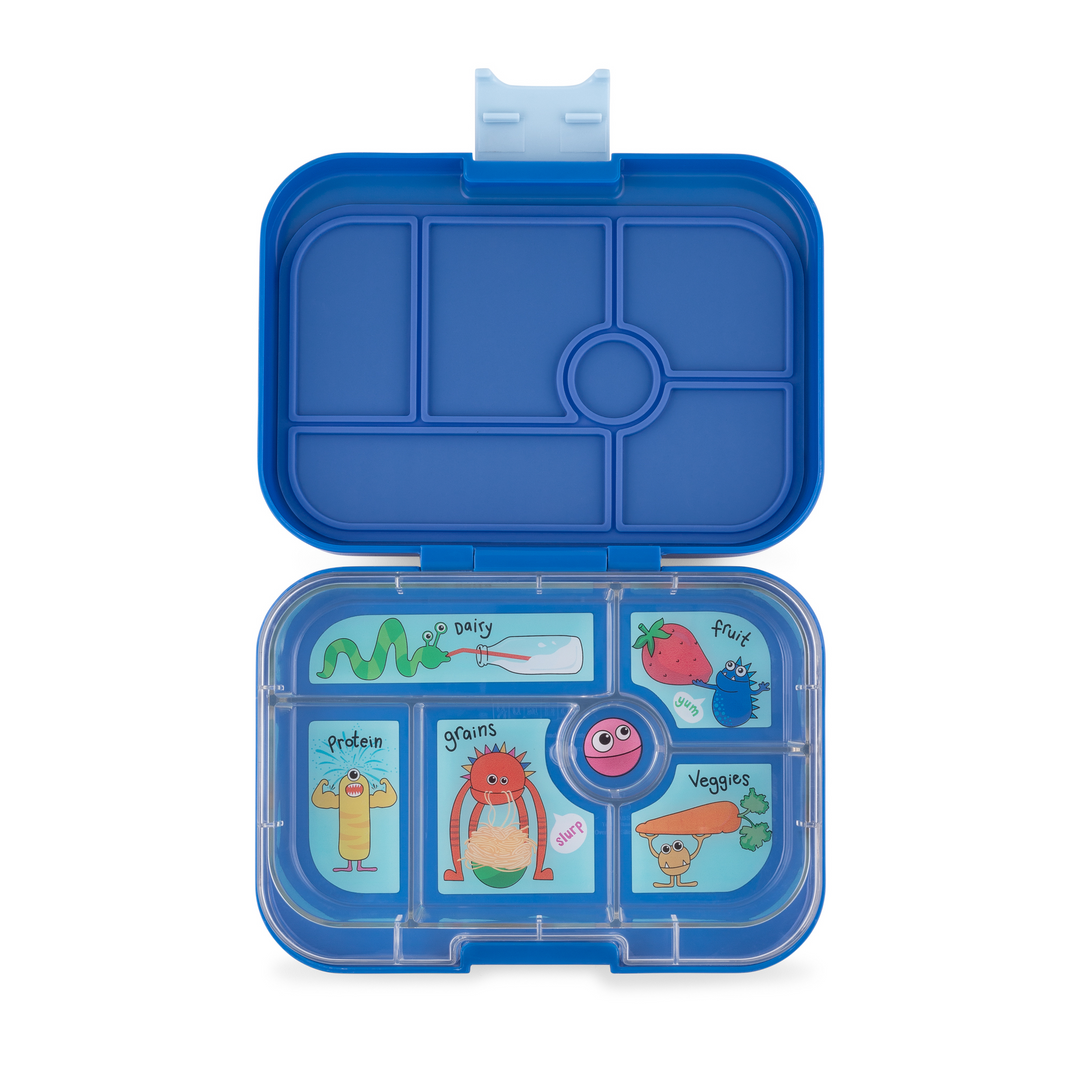 Yumbox Original 6 Lunch Box - True Blue