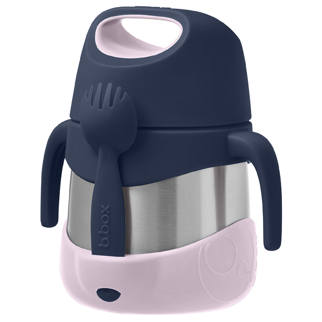 b.box Insulated Food Jar - Indigo Rose