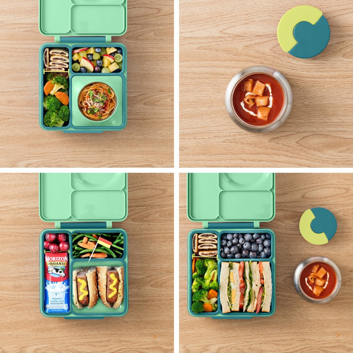 OmieBox Hot & Cold Lunch Box V2 - Meadow