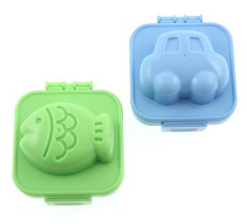 Car & Fish Boiled Egg Moulds