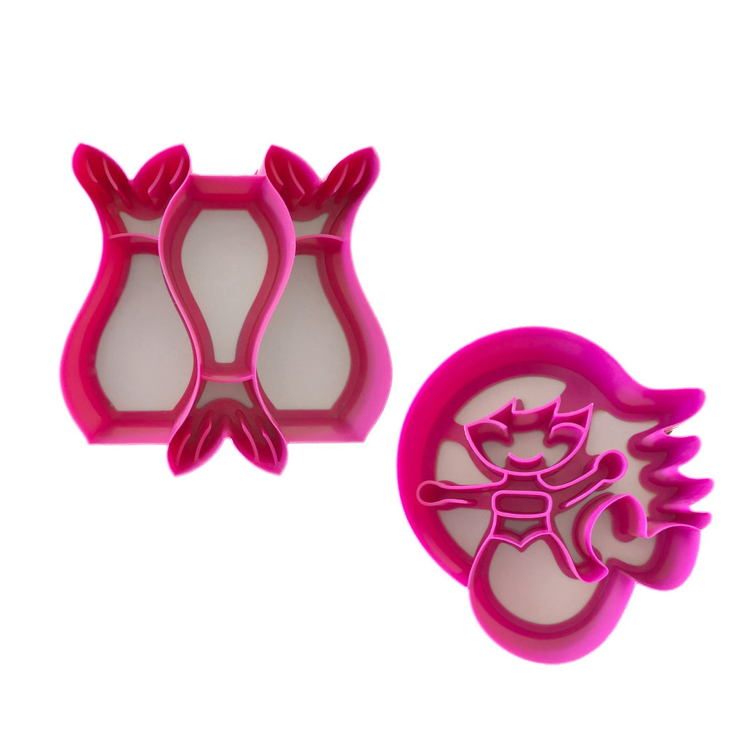 Lunch Punch Sandwich Cutter - Pink Bundle