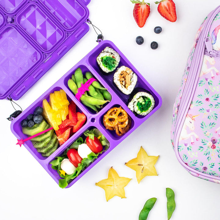 Go Green Lunch Box PURPLE - Small