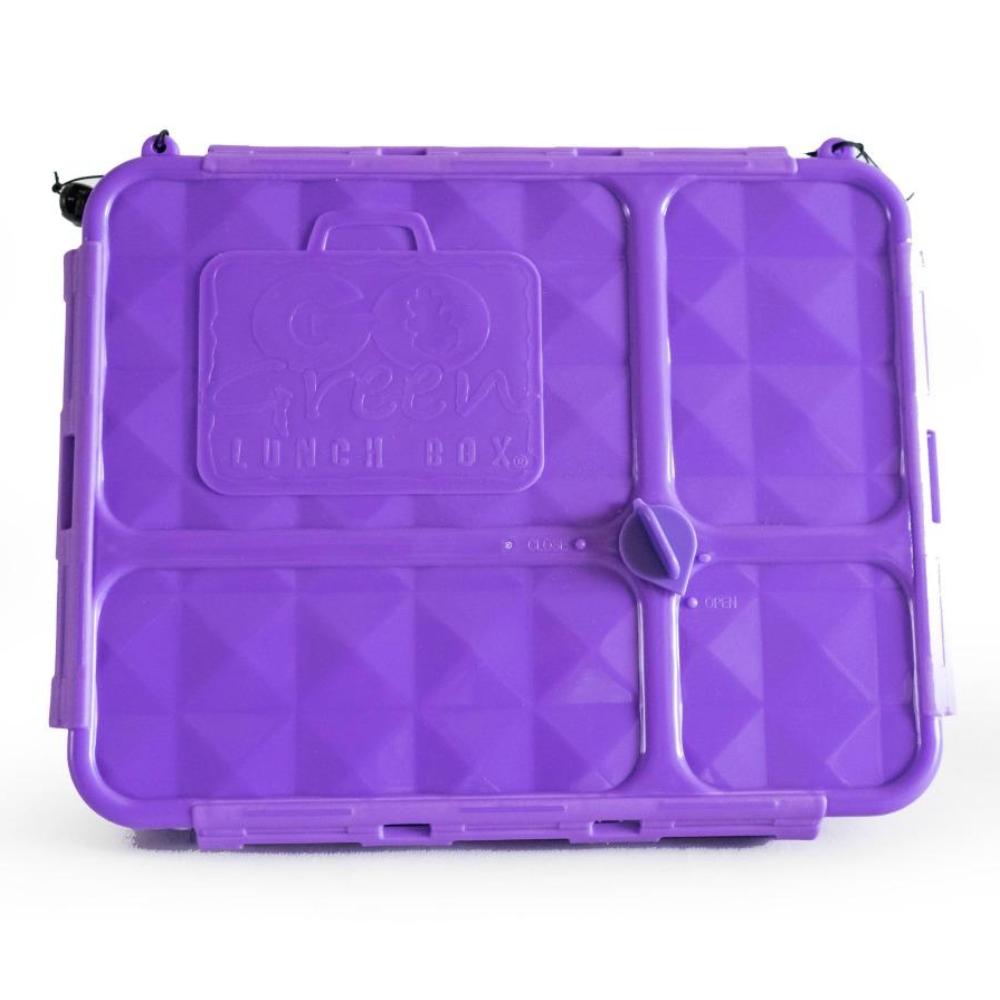 Go Green Lunch Box PURPLE - Medium