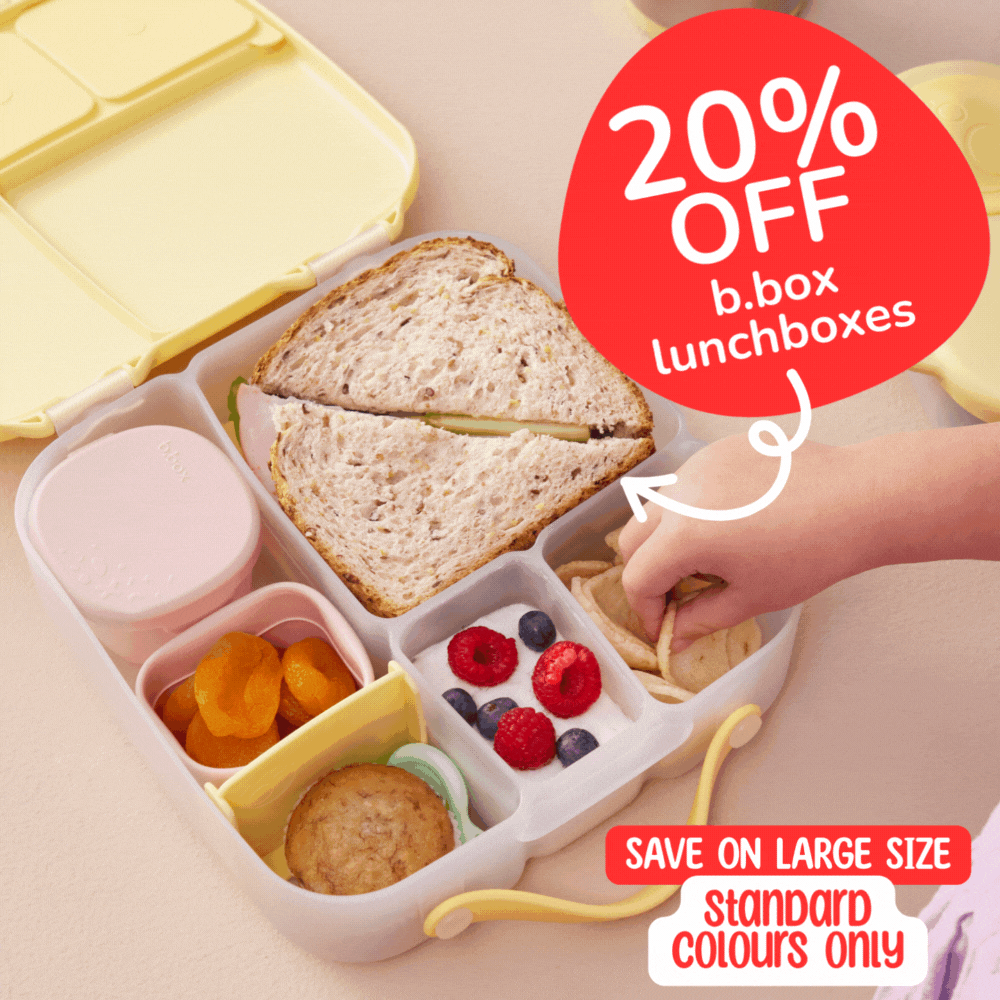 Save 20% on Large b.box Lunchboxes - Perfect for Big Appetites!