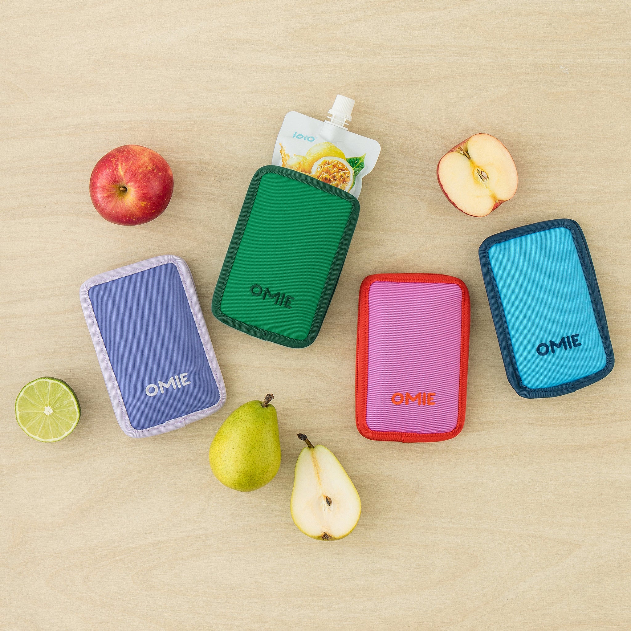 Omiebox Bento Lunchbox – Mit Thermos-Einsatz, Für Warme & Kalte Speisen, Kinderfreundlich