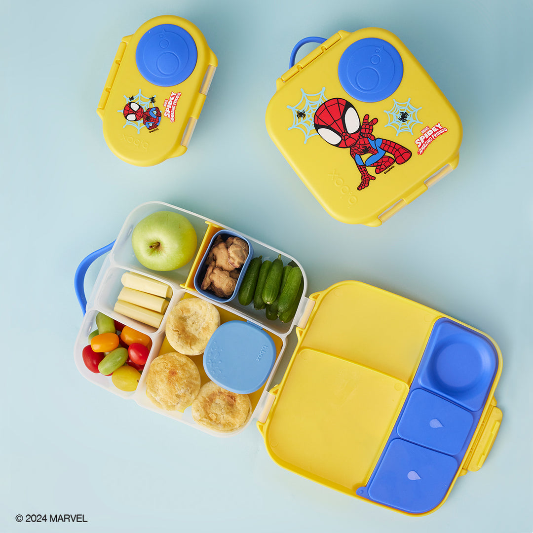 b.box Ultimate Bento Lunch Box Bundle - Spidey