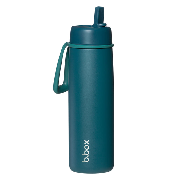 PRE-ORDER - b.box Insulated Flip Top Drink Bottle 690ml - Sea Glass