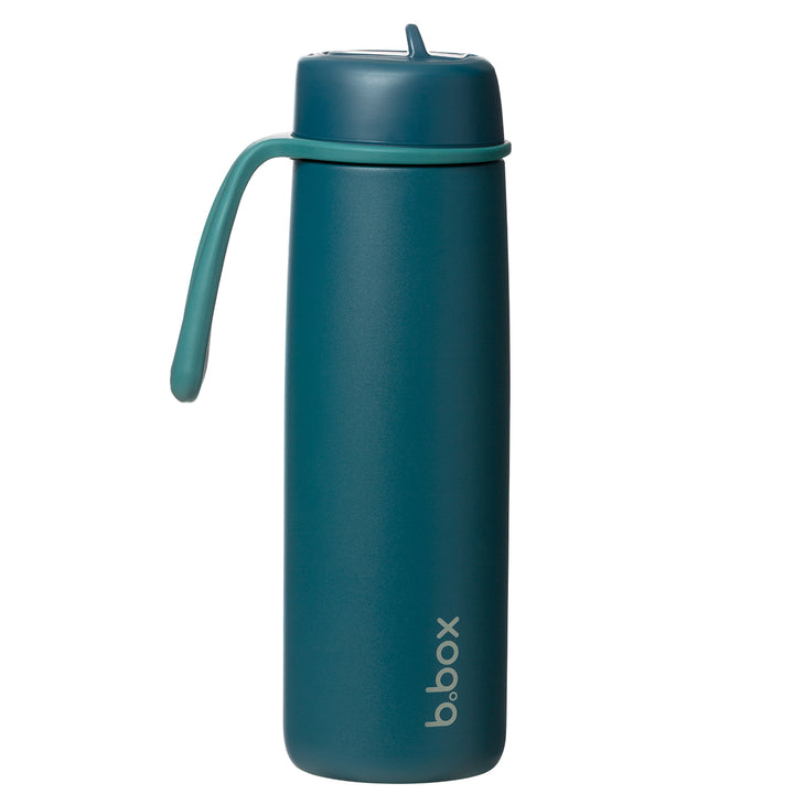 PRE-ORDER - b.box Insulated Flip Top Drink Bottle 690ml - Sea Glass