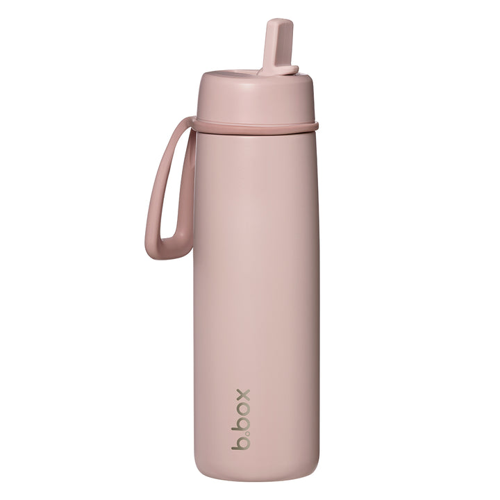 PRE-ORDER - b.box Insulated Flip Top Drink Bottle 690ml - Blush Crush