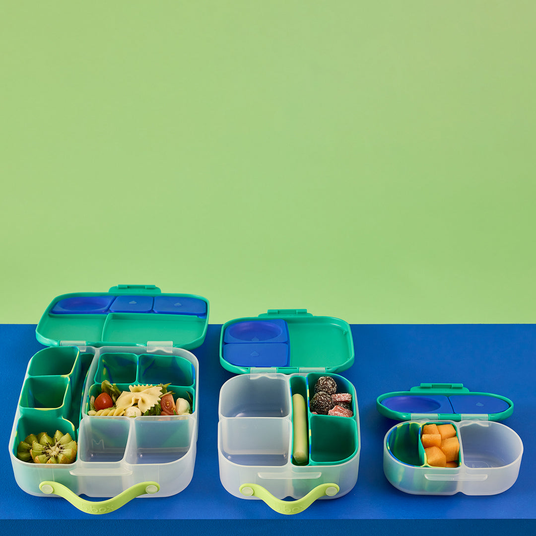 PRE-ORDER b.box Silicone Bento Buddy - SNACK - Electric Jungle