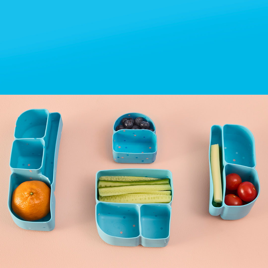 PRE-ORDER b.box Silicone Bento Buddy - SNACK - Confetti