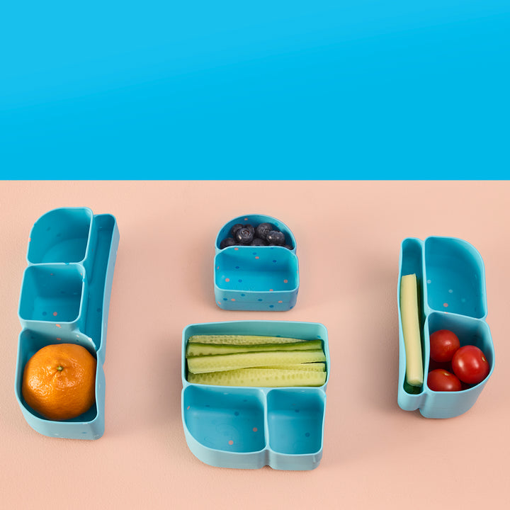 PRE-ORDER b.box Silicone Bento Buddy - SNACK - Confetti