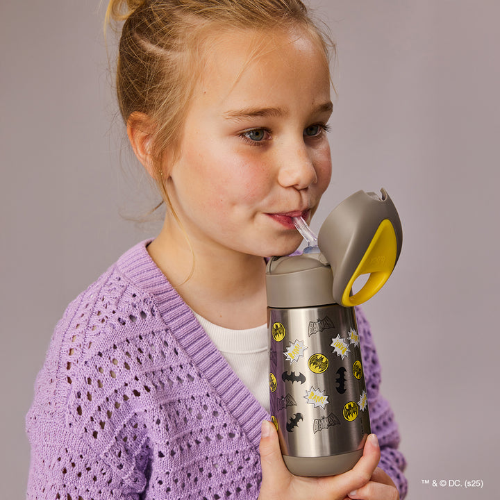 b.box Large Lunch Box & 350ml Bottle Bundle - Batman