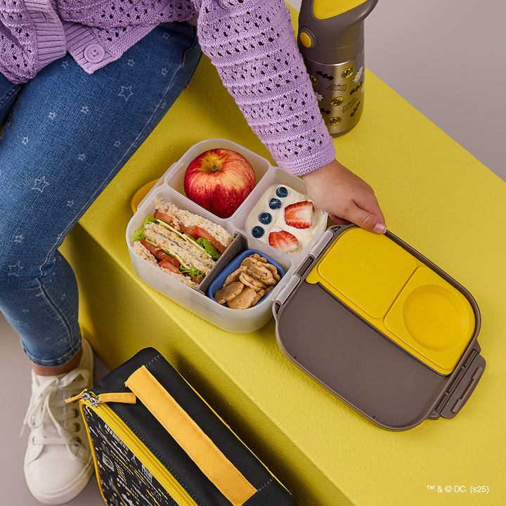 PRE-ORDER b.box Bento Large & Mini Lunch Box & Snack Box Bundle - Batman