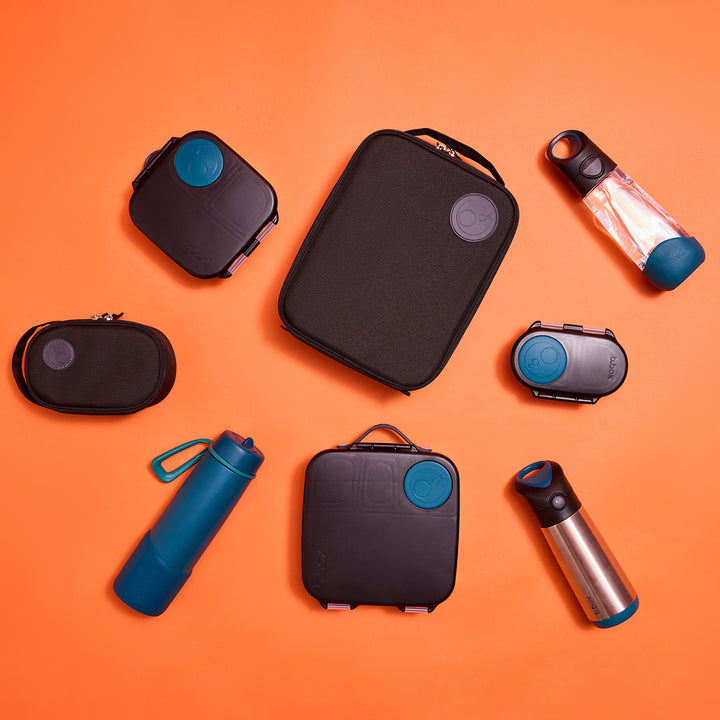 PRE-ORDER - b.box Insulated Flip Top Drink Bottle 690ml - Sea Glass