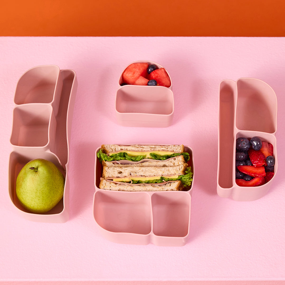 PRE-ORDER - b.box Silicone Bento Tray - MINI - Berry
