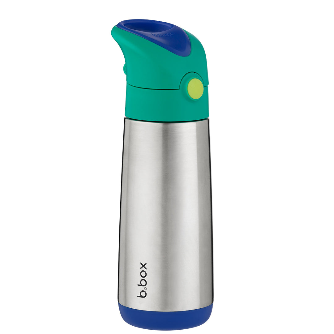 PRE-ORDER b.box Insulated Drink Bottle LARGE - Electric Jungle