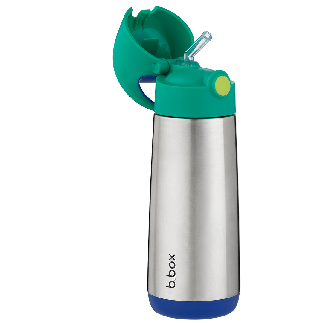 PRE-ORDER b.box Insulated Drink Bottle LARGE - Electric Jungle