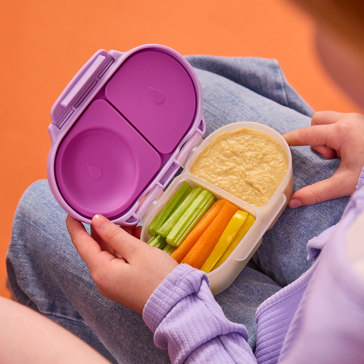 PRE-ORDER - b.box Bento Large & Mini Lunch Box & Snack Box Bundle - Sugar Plum