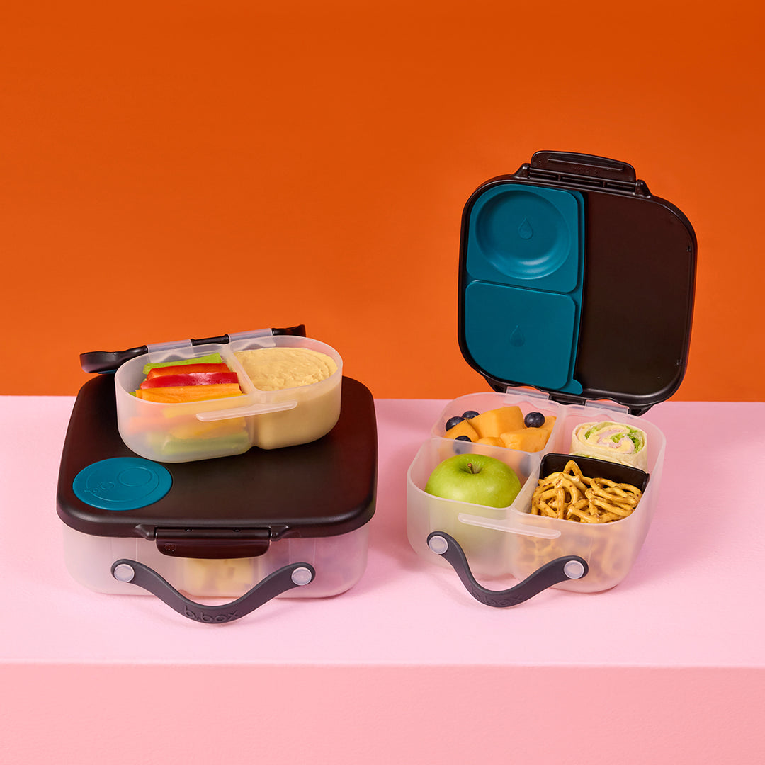 PRE-ORDER b.box Bento Large & Mini Lunch Box & Snack Box Bundle - Night Vision