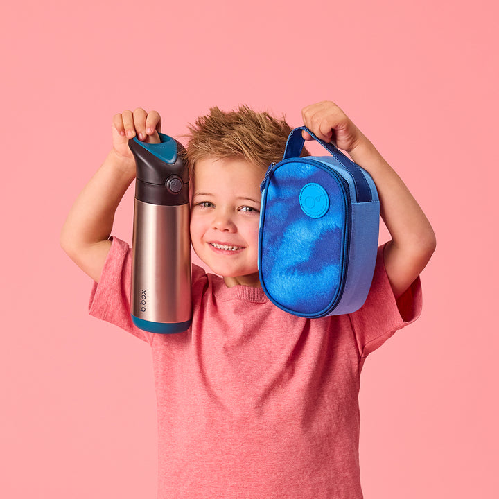 PRE-ORDER - b.box Insulated Snack Bag - Deep Sea