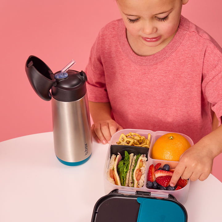 PRE-ORDER b.box Large Lunch Box & Large Bottle Bundle - Night Vision