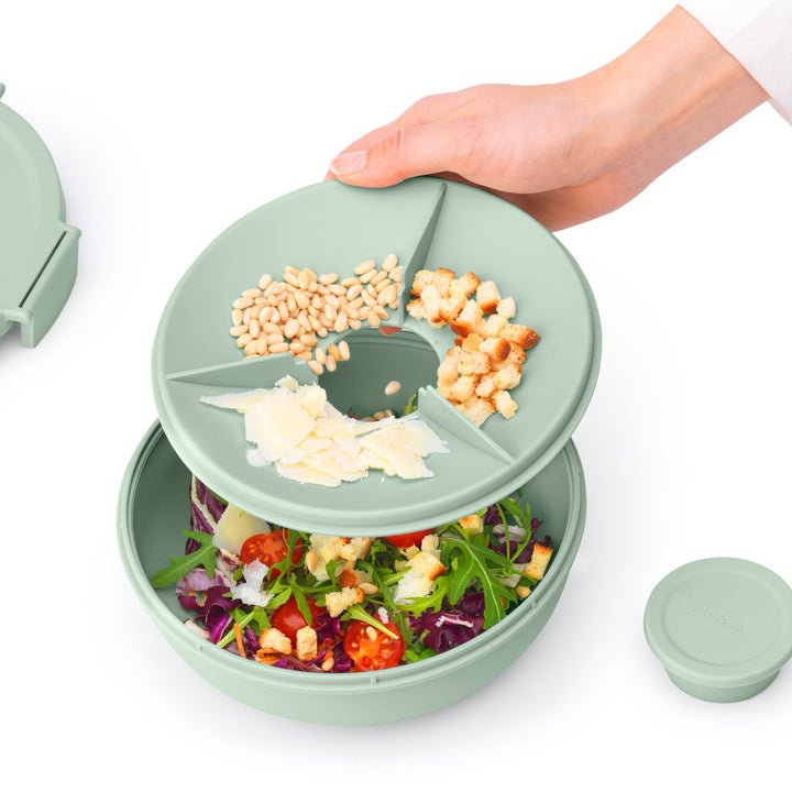 Brabantia Make & Take Salad Bowl - Jade Green