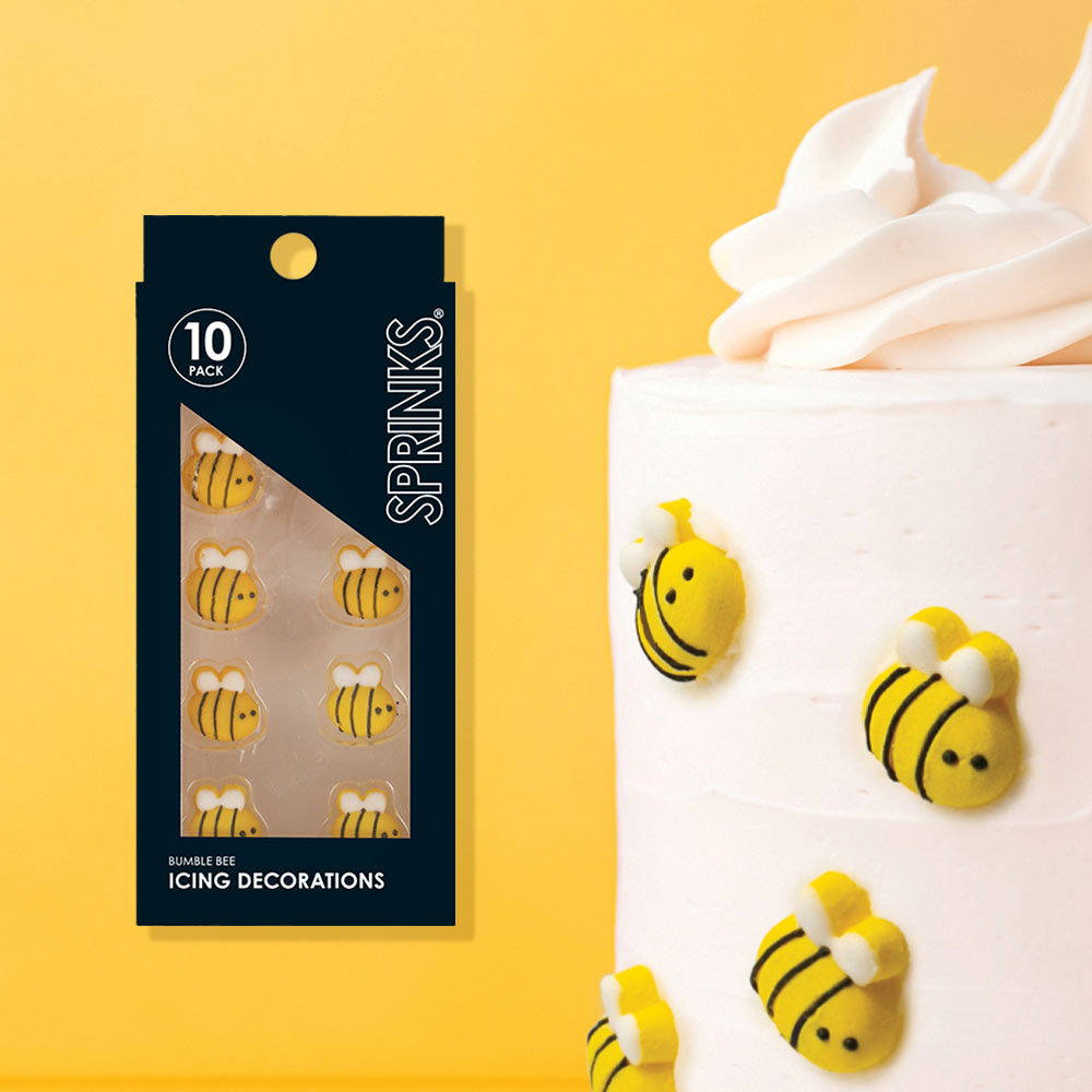Sprinks Edible Bumble Bee Decorations