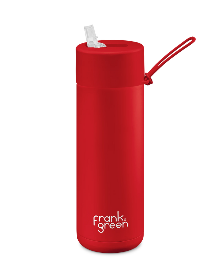Frank Green Insulated Drink Bottle 595ml - Atomic Red