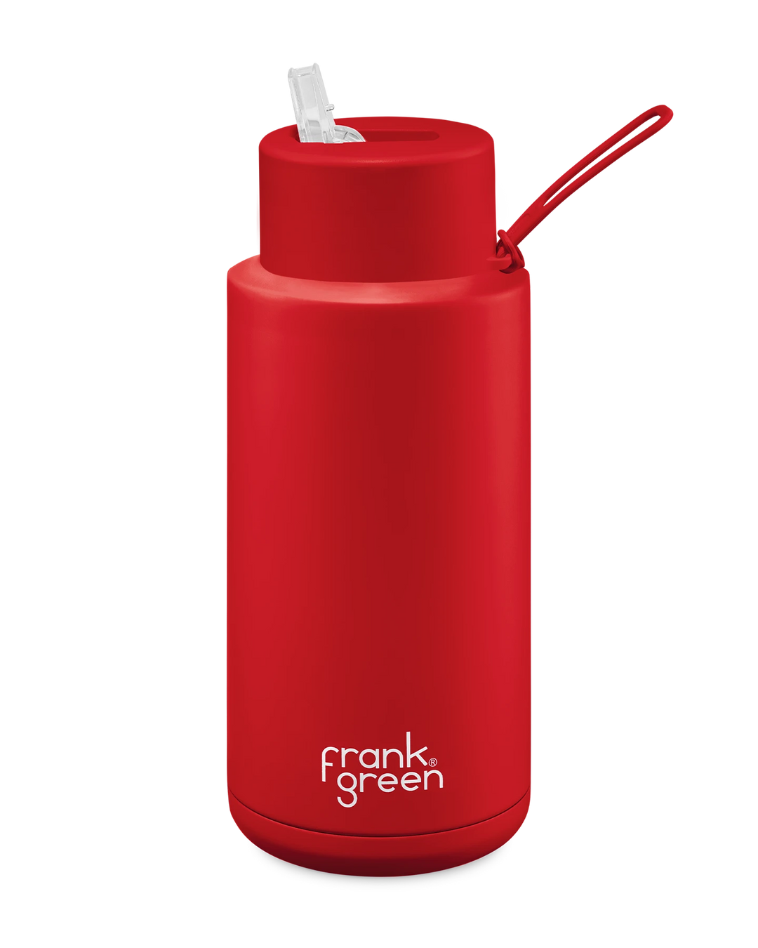 Frank Green Insulated Drink Bottle 1L - Atomic Red