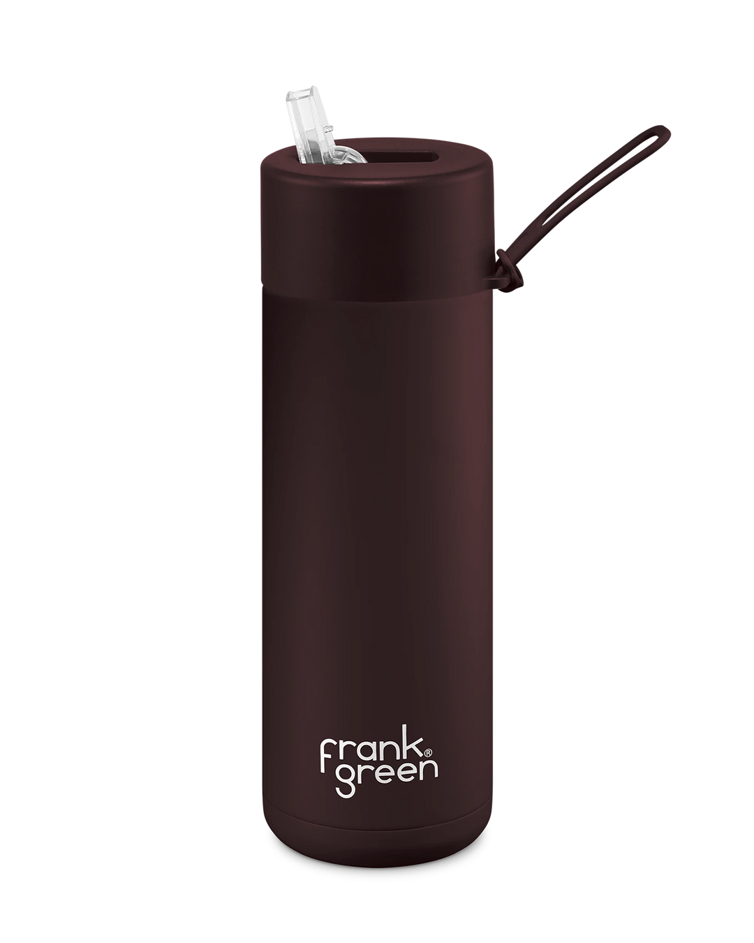 Frank Green Insulated Drink Bottle 595ml - Chocolate