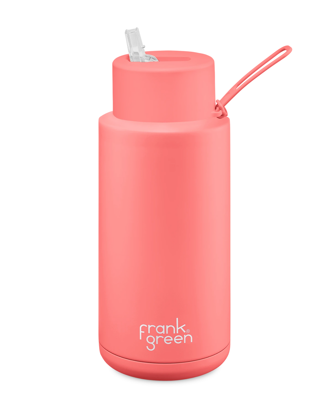 Frank Green Insulated Drink Bottle 1L - Sweet Peach