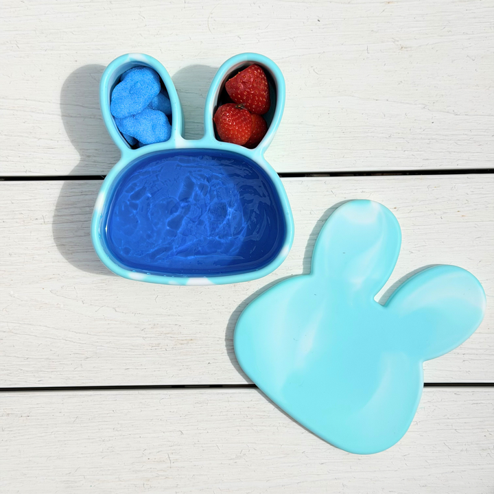 PRE-ORDER The Zero Waste People Silicone Bunny Container - Cloud