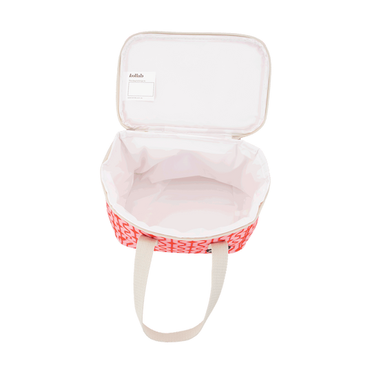 PRE-ORDER Kollab Insulated Lunch Bag - Cherry Zig Zag