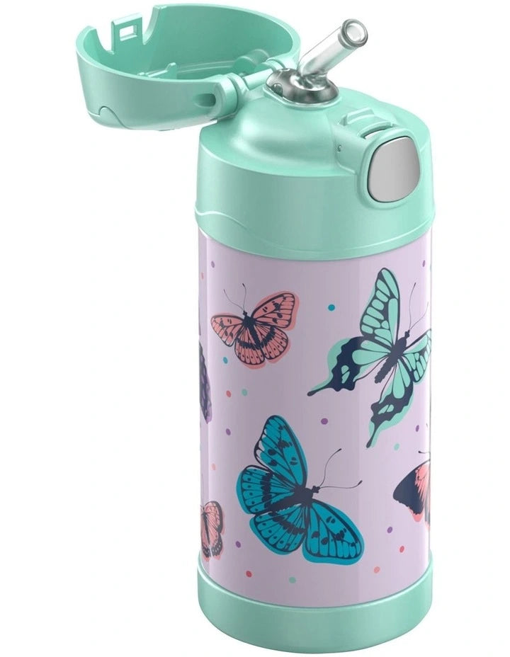 Thermos Funtainer Insulated Drink Bottle - Butterfly Frenzy