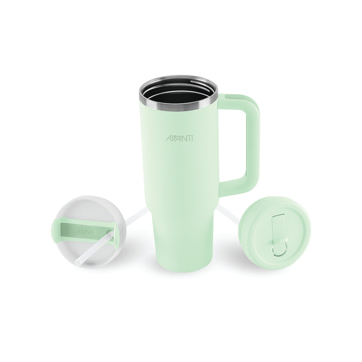 Avanti HydroQuench Insulated Tumbler with Two Lids - Soft Mint