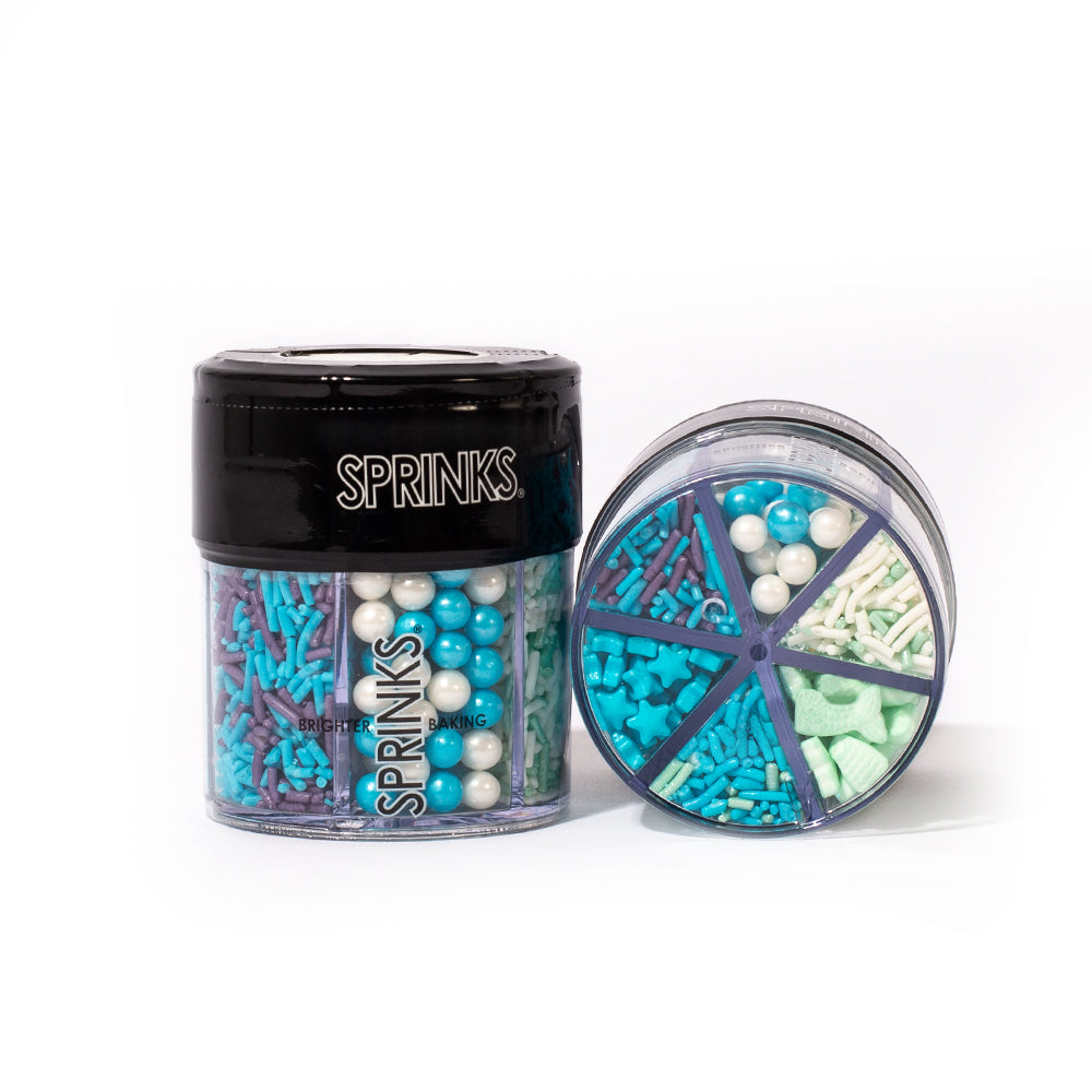 Sprinks 6 Variety Set Sprinkles - Blue Beyond