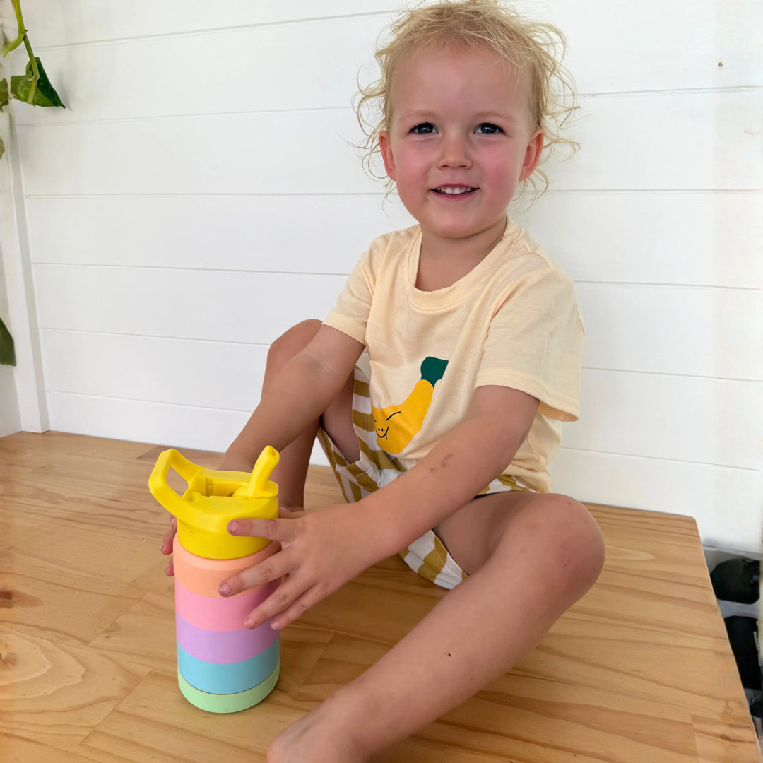 PRE-ORDER - The Zero Waste People Insulated Mini Bottle - Rainbow