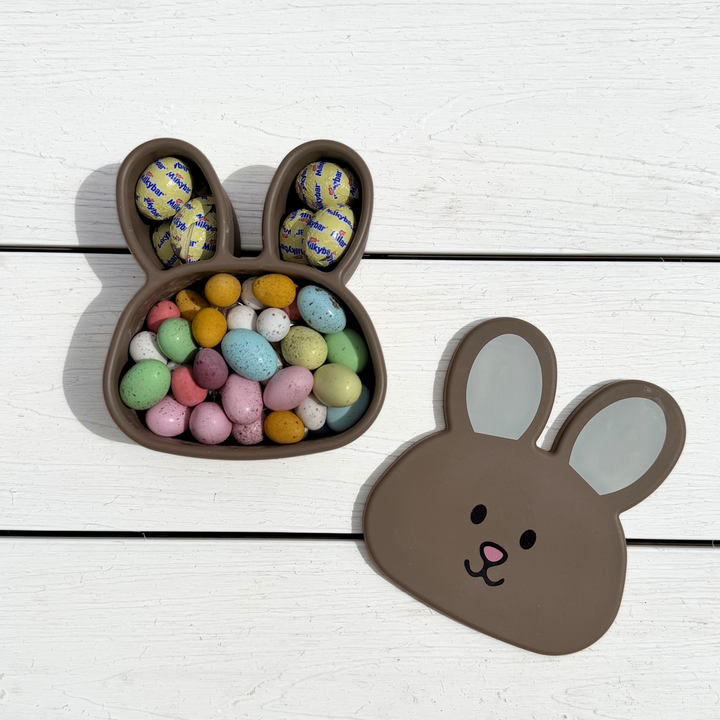 PRE-ORDER The Zero Waste People Silicone Bunny Container - Chocolate
