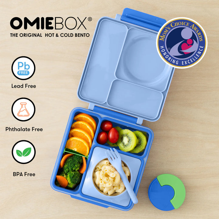 PRE-ORDER - OmieBox Hot & Cold Lunch Box V2 - Sea Blue