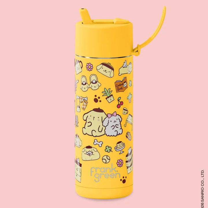 PRE-ORDER - Frank Green Insulated Drink Bottle 595mL - Pompompurin