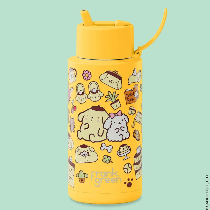 PRE-ORDER - Frank Green Insulated Drink Bottle 1L - Pompompurin