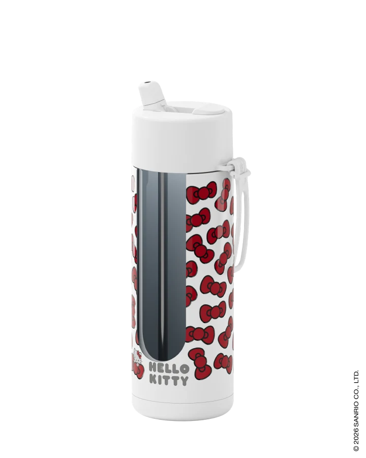 PRE-ORDER - Frank Green Insulated Drink Bottle 595mL - Hello Kitty