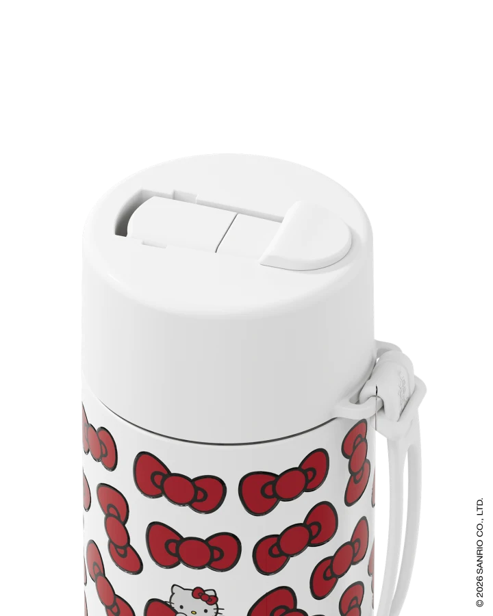 PRE-ORDER - Frank Green Insulated Drink Bottle 595mL - Hello Kitty