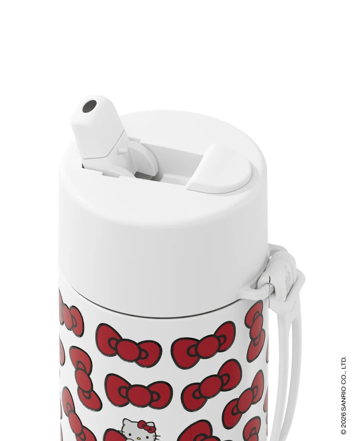PRE-ORDER - Frank Green Insulated Drink Bottle 595mL - Hello Kitty