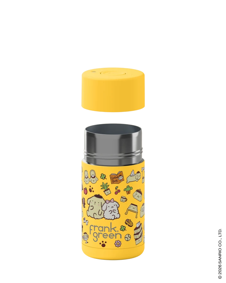 PRE-ORDER - Frank Green Reusable Insulated Cup - 355ml - Pompompurin