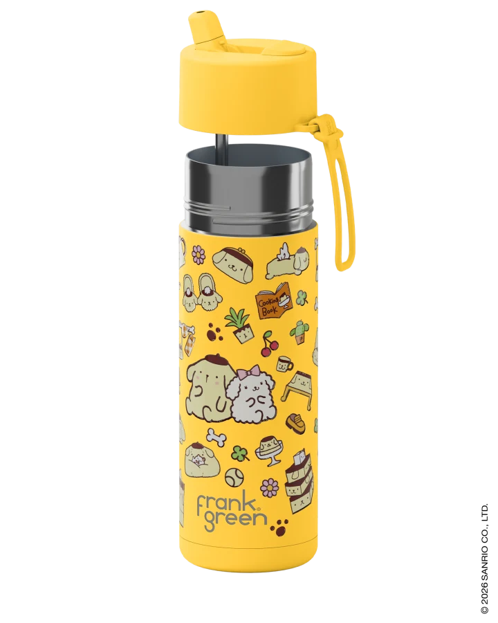 PRE-ORDER - Frank Green Insulated Drink Bottle 595mL - Pompompurin